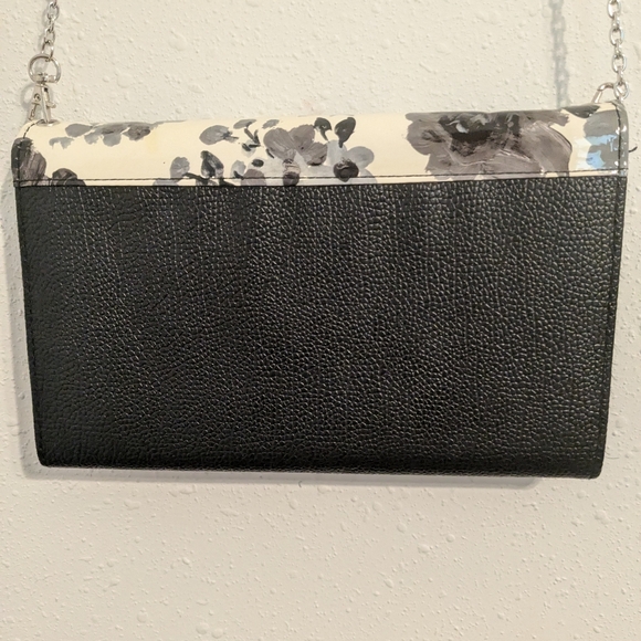 VTG 1950’s Japan Leather Floral Flap Clutch Bag Okpta1519426 ok0973628 - Picture 6 of 7